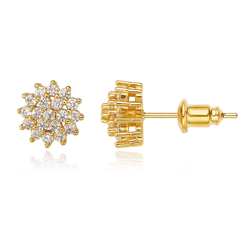 18ct Gold Filled Stud Earring