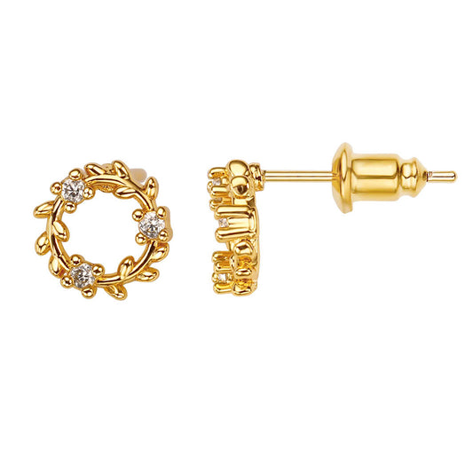 18ct Gold Filled Stud Earring