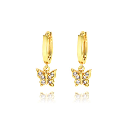 18ct Gold Filled Huggie Earring