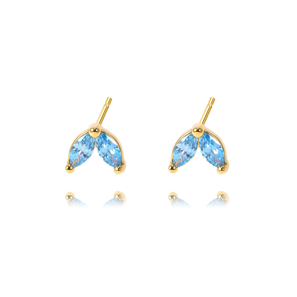 18ct Gold Filled Stud Earring