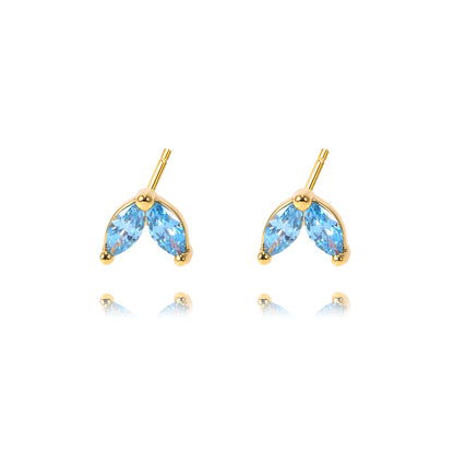 18ct Gold Filled Stud Earring