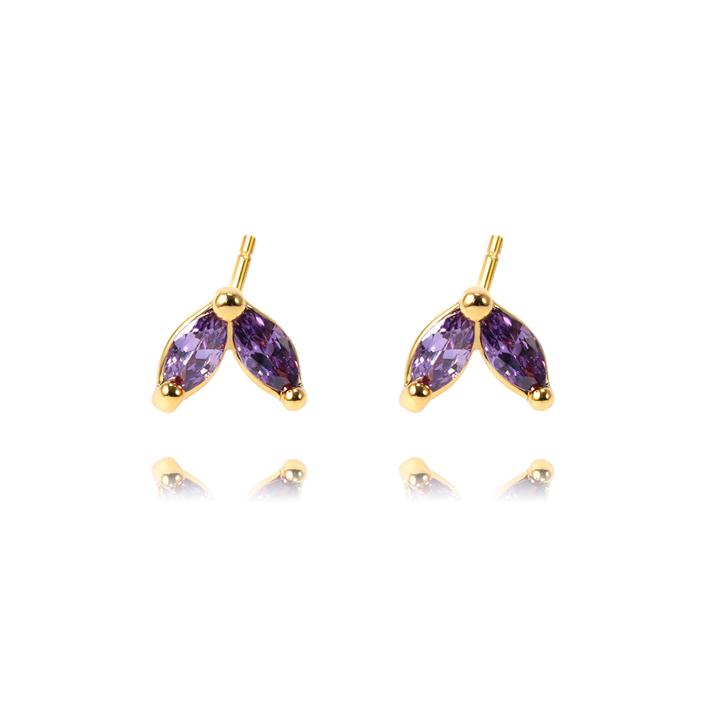 18ct Gold Filled Stud Earring