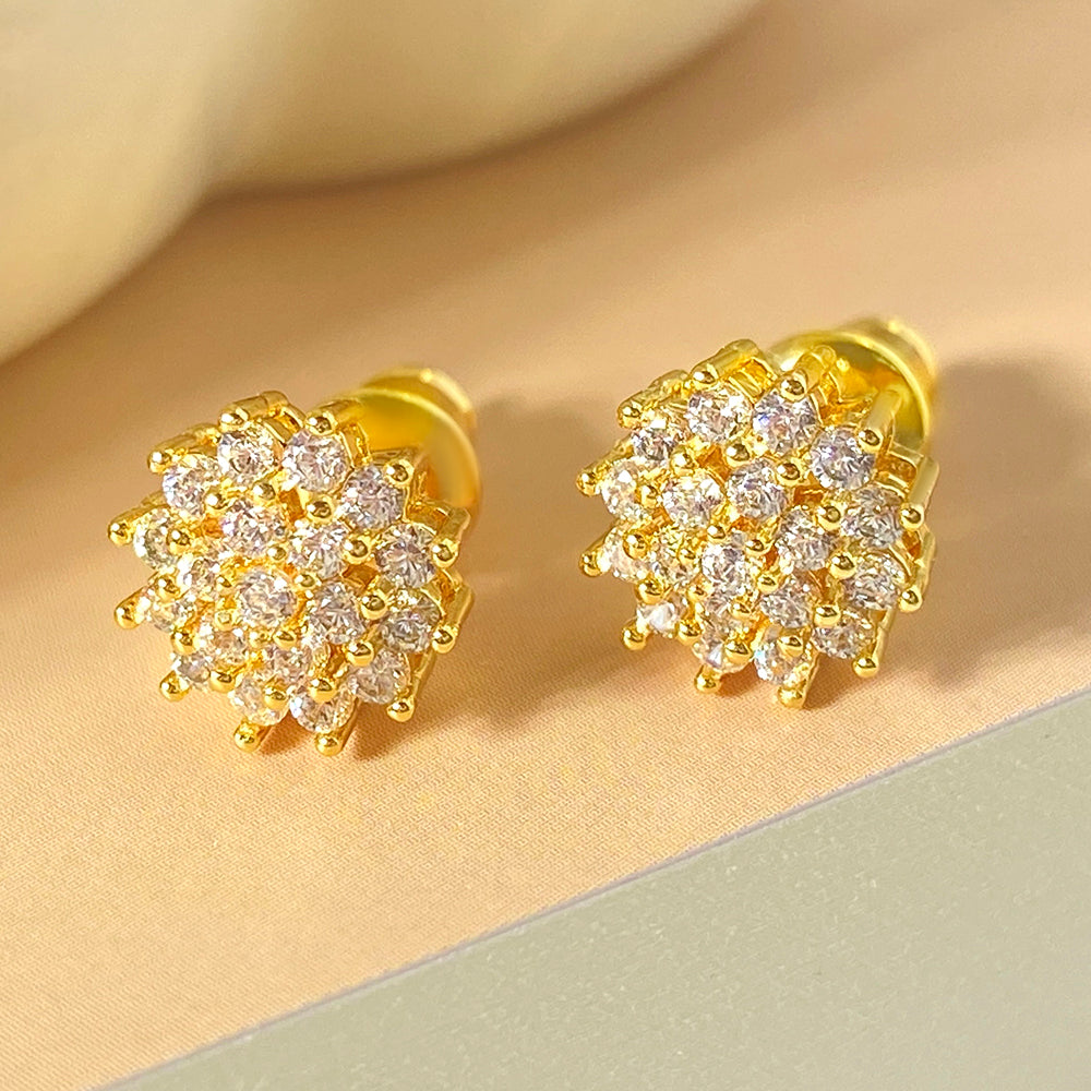 18ct Gold Filled Stud Earring