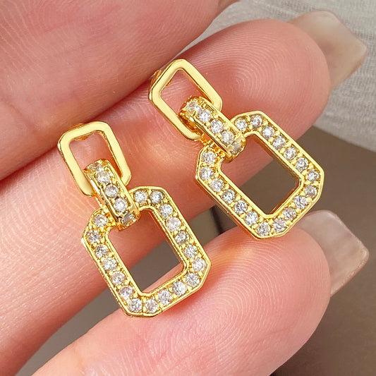 18ct Gold Filled Stud Earring