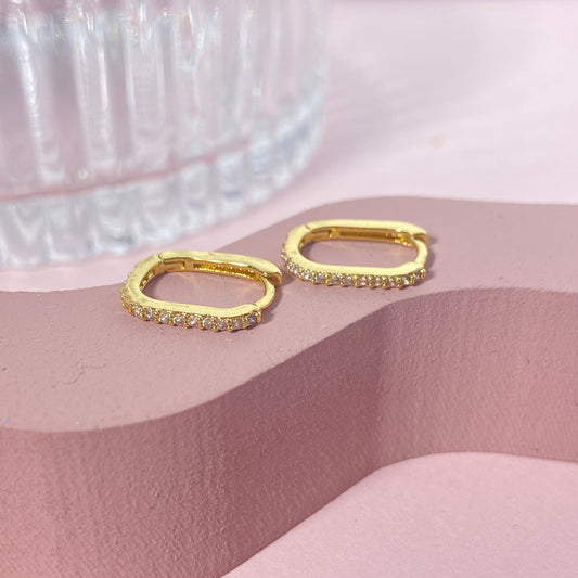 18ct Gold Filled Hoop Earring