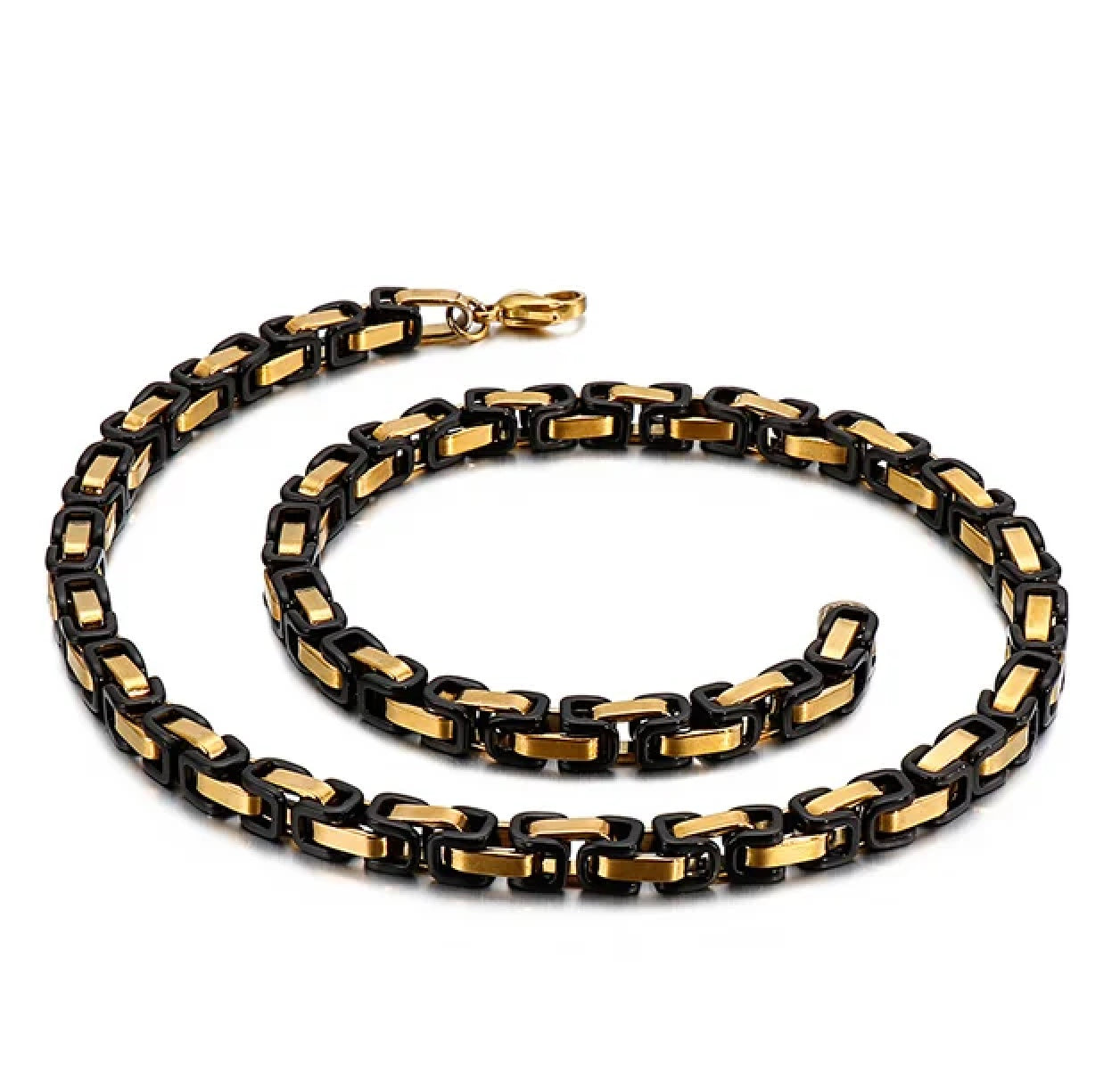 18ct Byzantine Design Gold Filled Necklace Chain