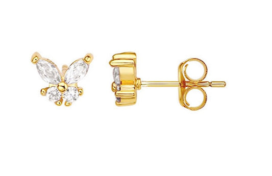 18ct Gold Filled Stud Earring