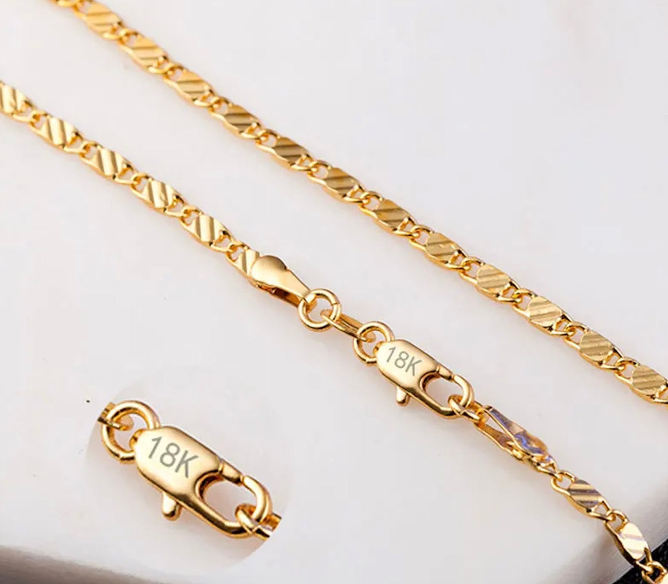 18ct Gold Filled Necklaces, Chains, Best Sellers